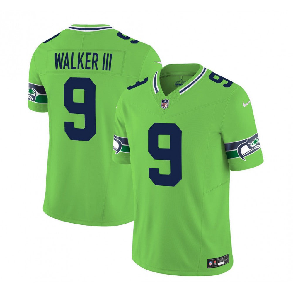 Men's Seattle Seahawks #9 Kenneth Walker III 2023 F.U.S.E. Nike Limited Stitched Football Jersey