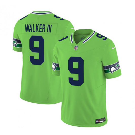 Men's Seattle Seahawks #9 Kenneth Walker III 2023 F.U.S.E. Nike Limited Stitched Football Jersey