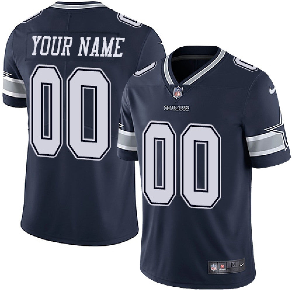 Men's Dallas Cowboys Custom Vapor Untouchable NFL Stitched Limited Jersey