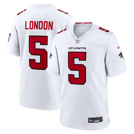 Men's Atlanta Falcons #5 Drake London Nike Game Jersey