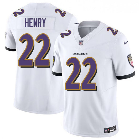 Men's Baltimore Ravens #22 Derrick Henry F.U.S.E Vapor Limited Jersey