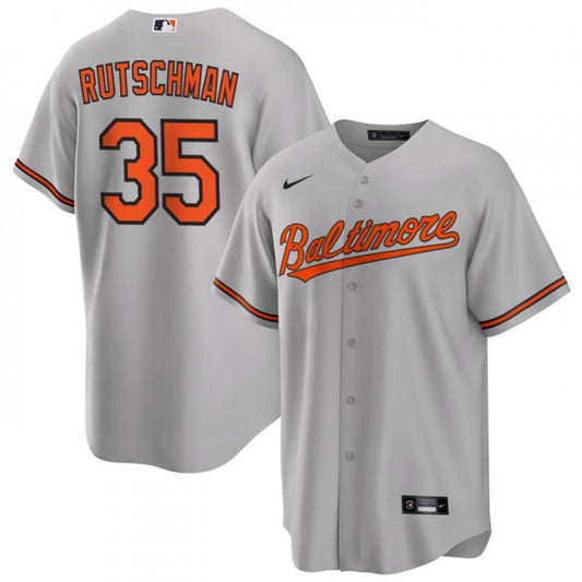 Men's Baltimore Orioles #35 Adley Rutschman Stitched Replica Jersey