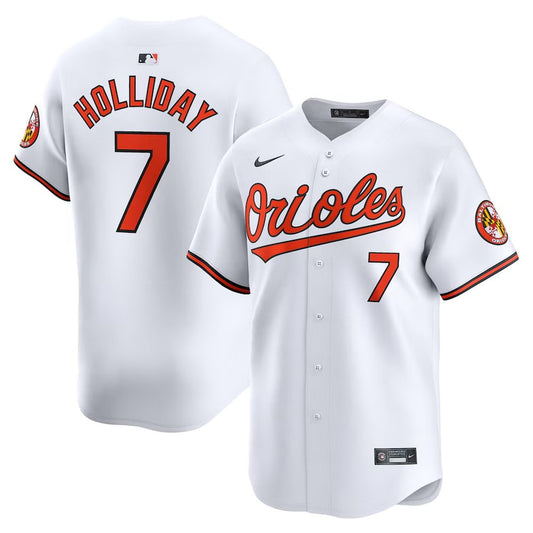 Nike Men's Baltimore Orioles #7 Jackson Holliday Limited Jersey