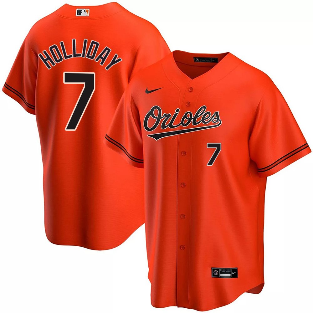 Nike Men's Baltimore Orioles #7 Jackson Holliday Limited Jersey