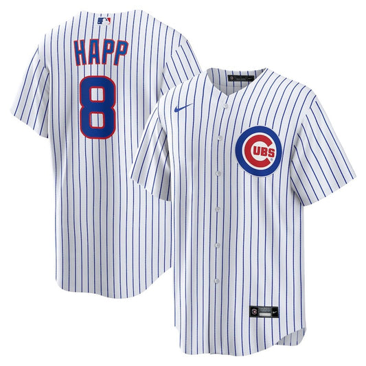 Nike Men's Chicago Cubs #8 ian Happ Replica Jersey