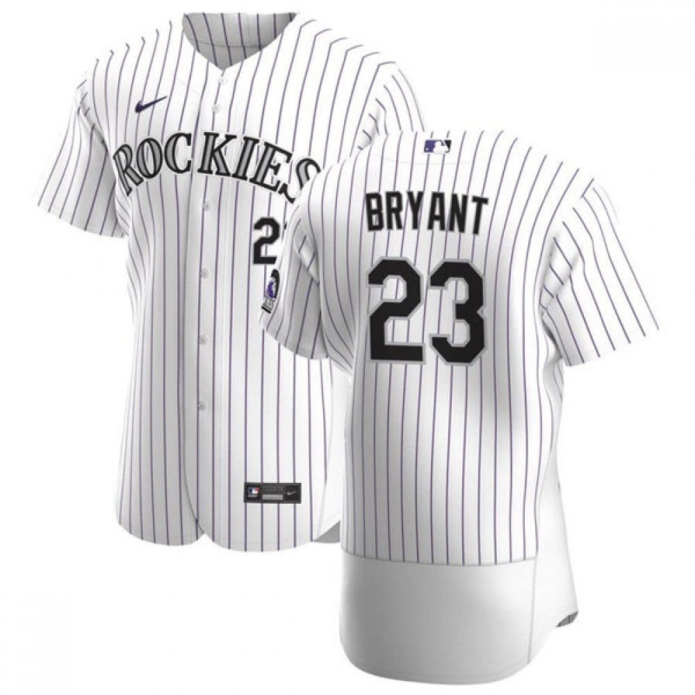 Nike Men's Colorado Rockies #23 Kris Bryant  Stitched Limited Jersey