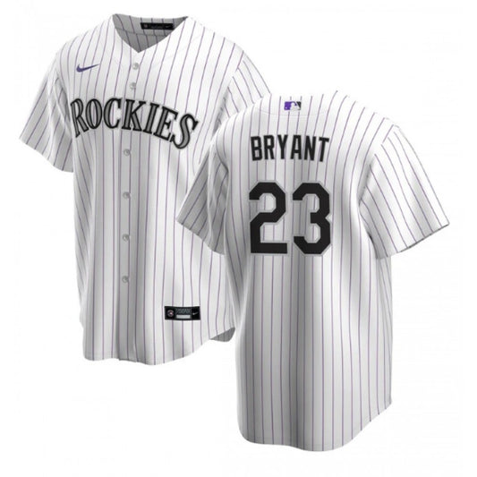 Nike Men's Colorado Rockies #23 Kris Bryant Stitched Replica Jersey