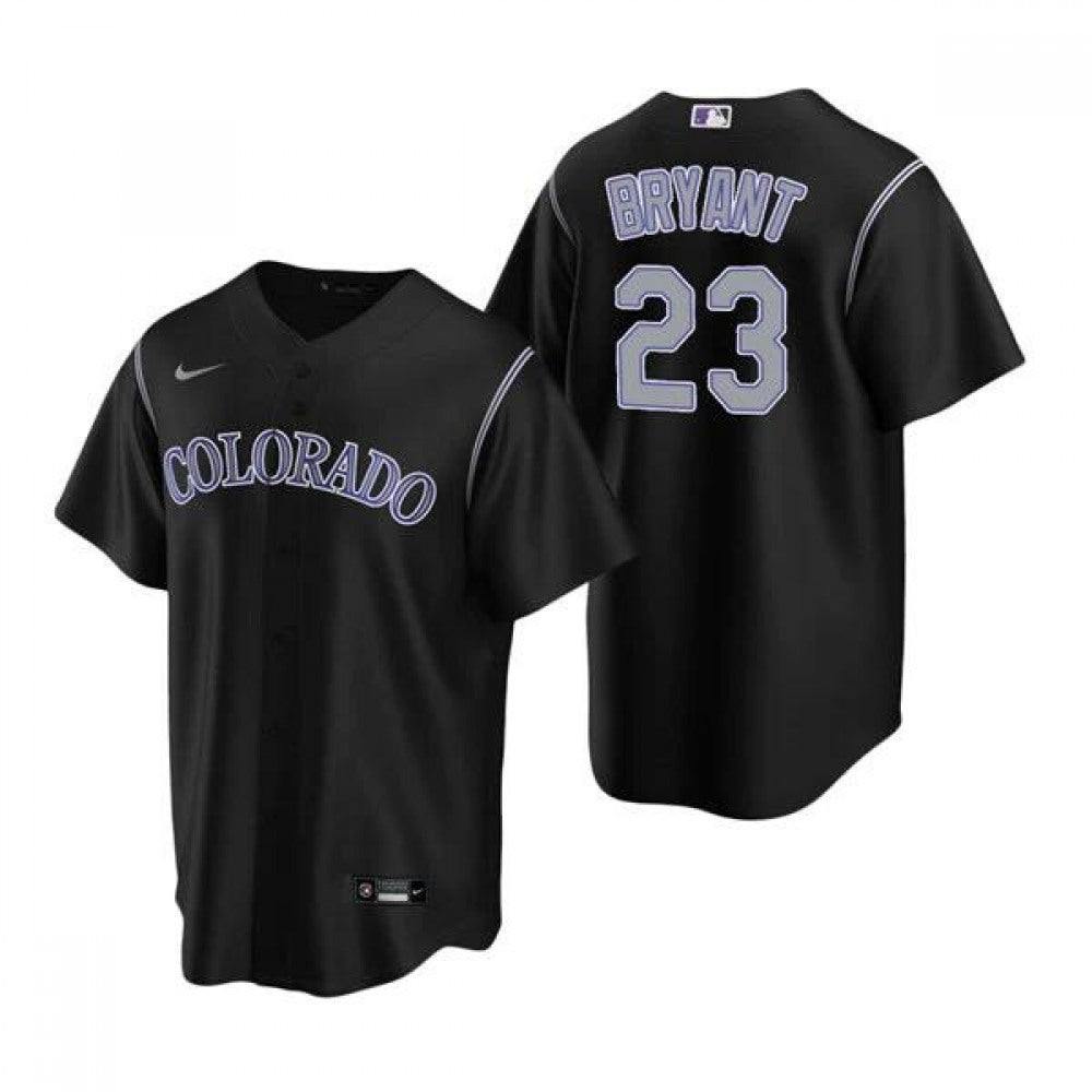 Nike Men's Colorado Rockies #23 Kris Bryant Stitched Replica Jersey
