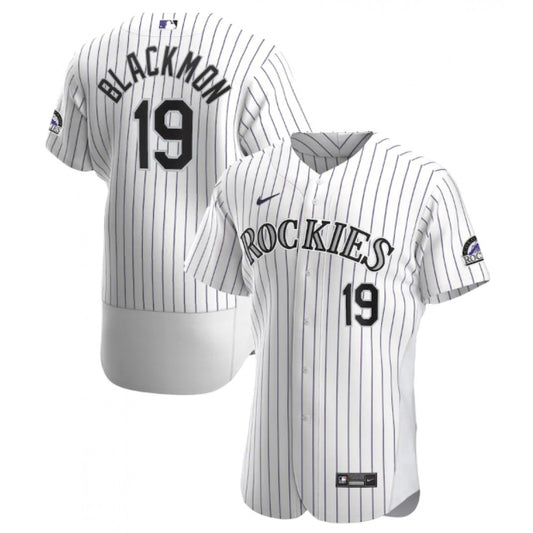 Nike Men's Colorado Rockies #19 Charlie Blackmon Stitched Limited Jersey