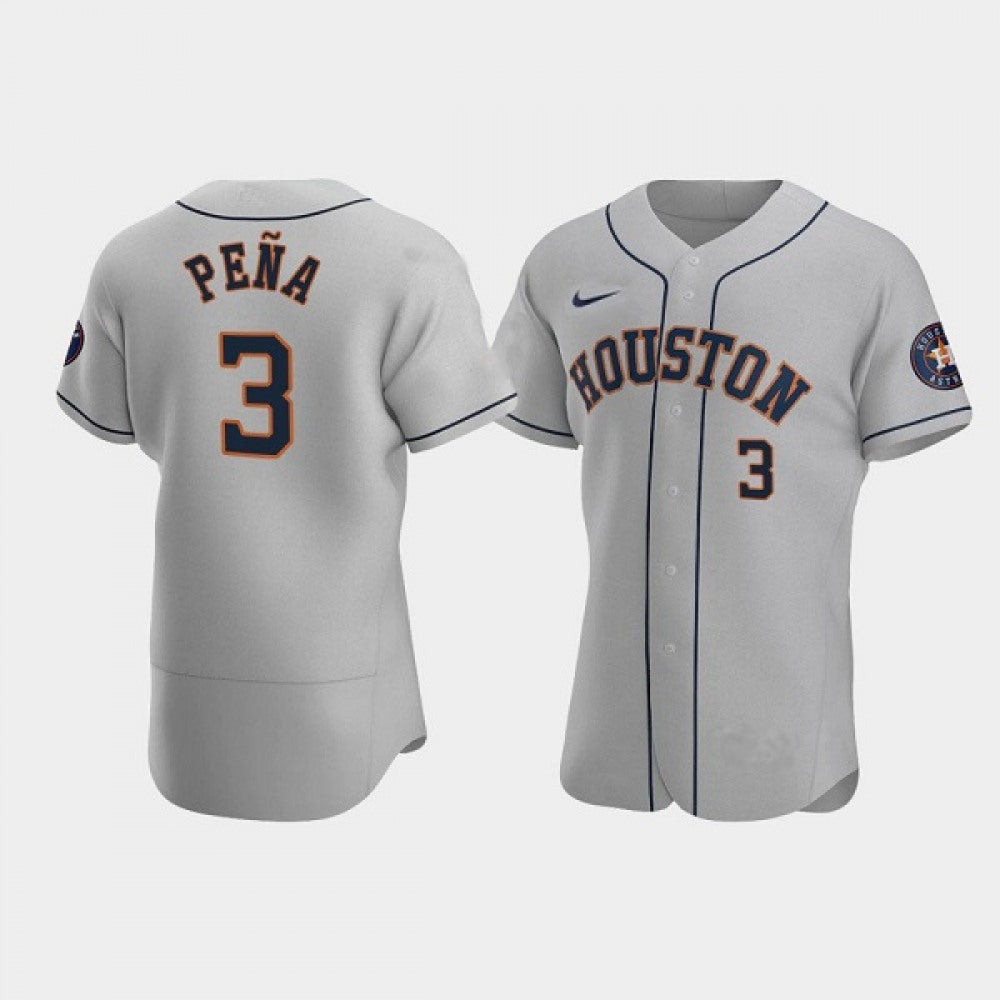 Nike Men's Houston Astros #3 Jeremy Pena Stitched Limited Jersey
