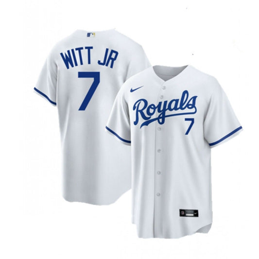 Nike Men's Kansas City Royals #7 Bobby Witt Jr.  Stitched Limited Jersey