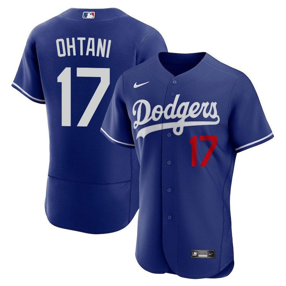 Nike Men's Los Angeles Dodgers #17 Shohei Ohtani Stitched Jersey