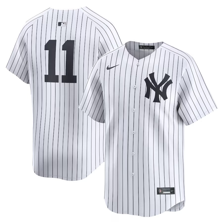 Nike Men's New York Yankees #11 Anthony Volpe Stitched Jersey