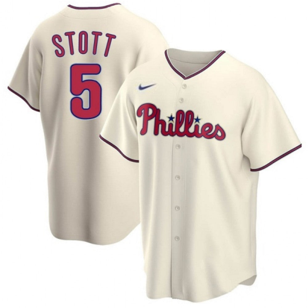 Nike Men's Philadelphia Phillies #5 Bryson Stott Stitched Jersey