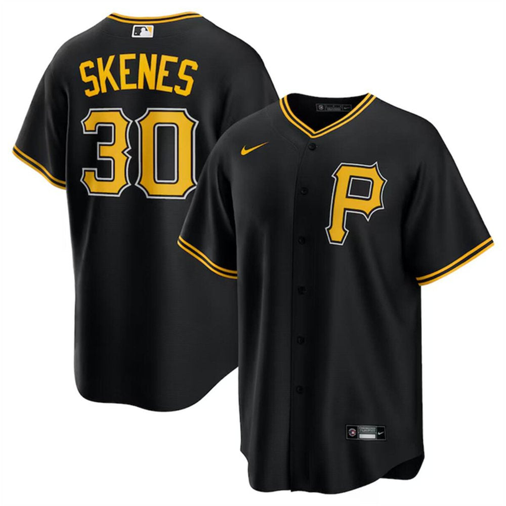 Nike Men's Pittsburgh Pirates #30 Paul Skenes Stitched Replica Jersey