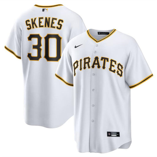 Nike Men's Pittsburgh Pirates #30 Paul Skenes Stitched Replica Jersey