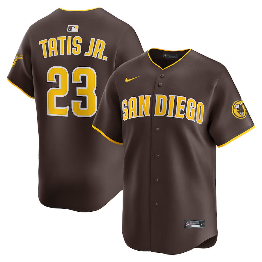 Men's San Diego Padres White #23 Fernando Tatis Jr. Stitched MLB Jersey
