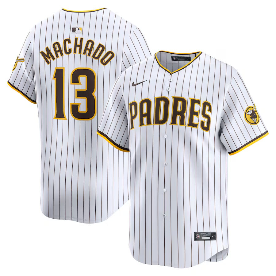 Nike Men's San Diego Padres #13 Manny Machado Stitched Jersey