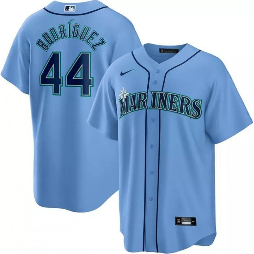 Nike Men's Seattle Mariners #44 Julio Rodriguez Stitched Jersey
