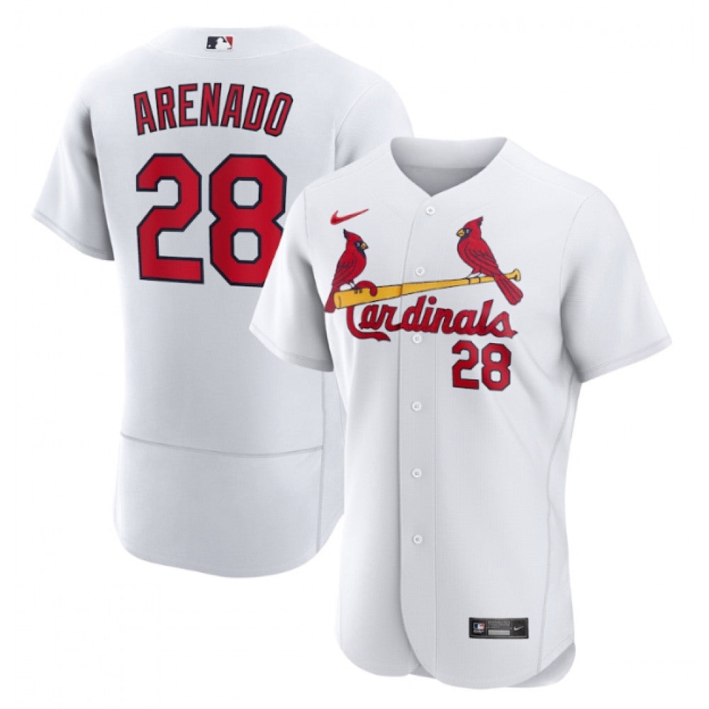 Nike Men's St. Louis Cardinals #28 Nolan Arenado Stitched Jersey