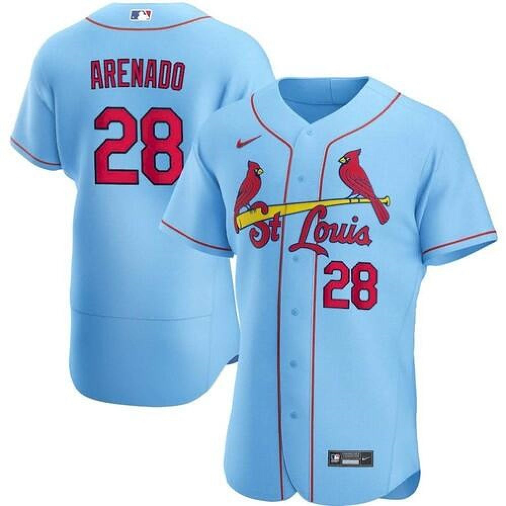 Nike Men's St. Louis Cardinals #28 Nolan Arenado Stitched Jersey