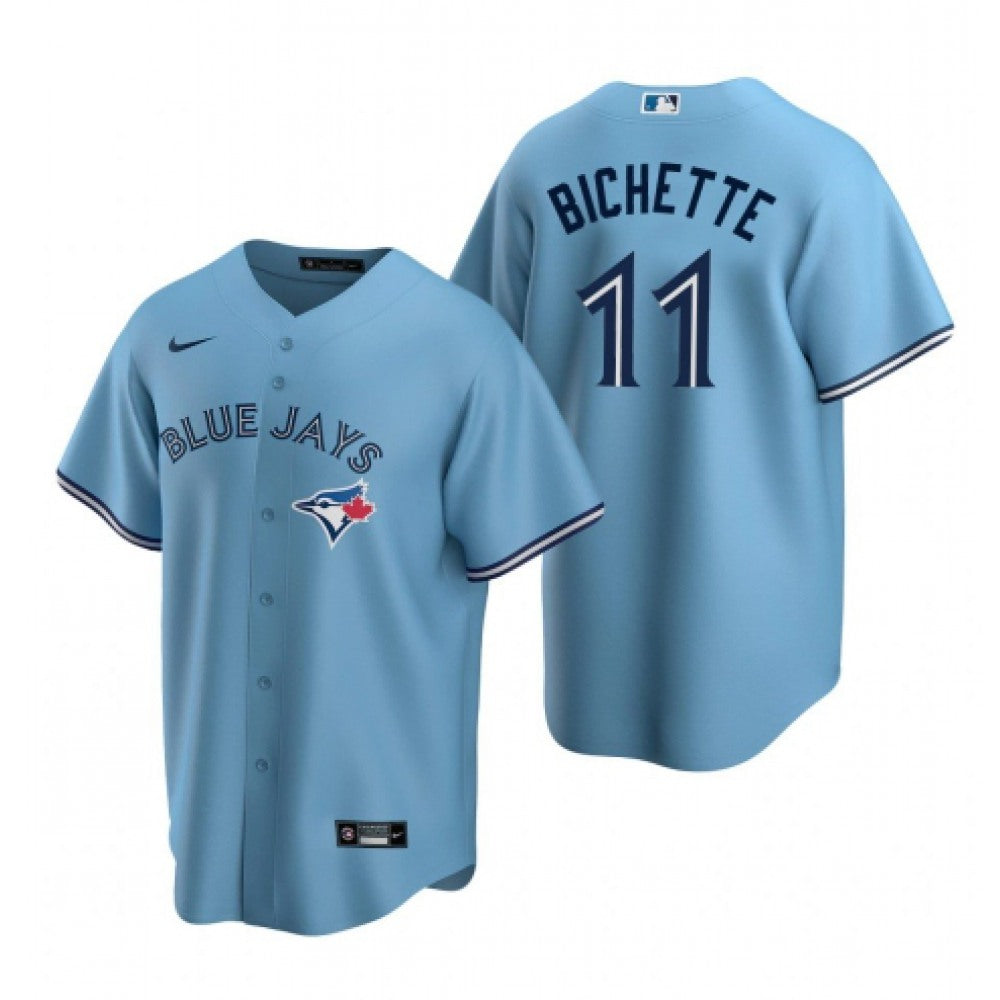 Nike Men's Toronto Blue Jays #11 Bo Bichette Stitched Jersey