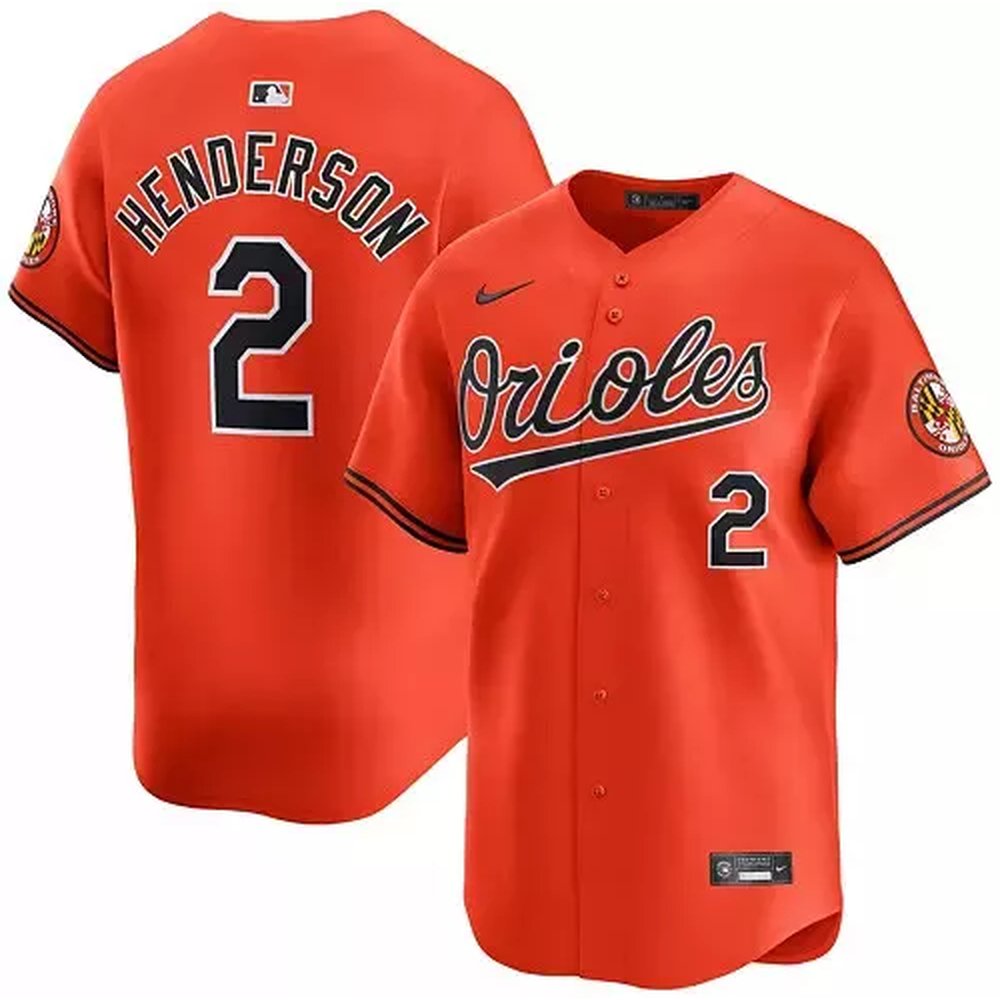 Nike Men's Baltimore Orioles Gunnar Henderson Limited Jersey