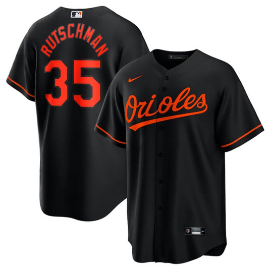 Men's Baltimore Orioles #35 Adley Rutschman Stitched Replica Jersey