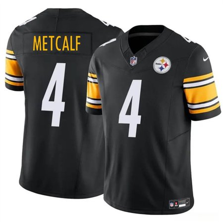 Men's Pittsburgh Steelers #4 DK Metcalf Nike F.U.S.E. Vapor Untouchable Limited Stitched Jersey