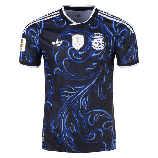 Men's Argentina National Team 26/27 Patch Authentic Away Soccer Jersey FIFA World Cup 2026