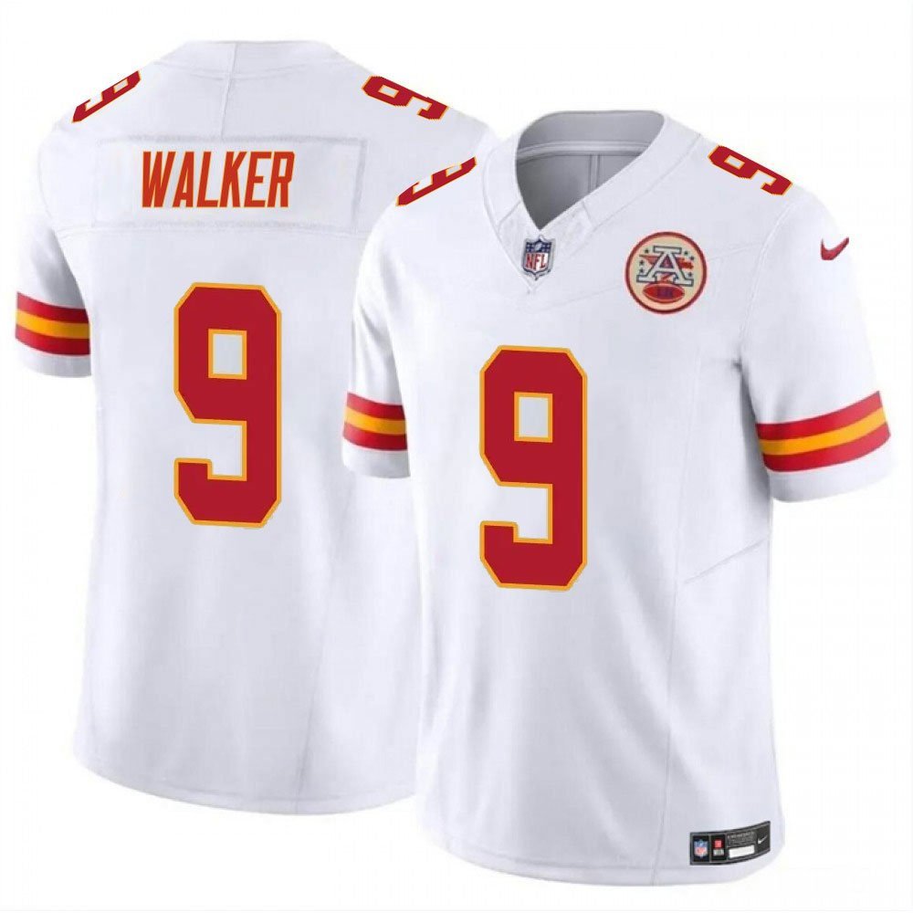 Men's Kansas City Chiefs #9 Kenneth Walker III Vapor F.U.S.E Limited Jersey