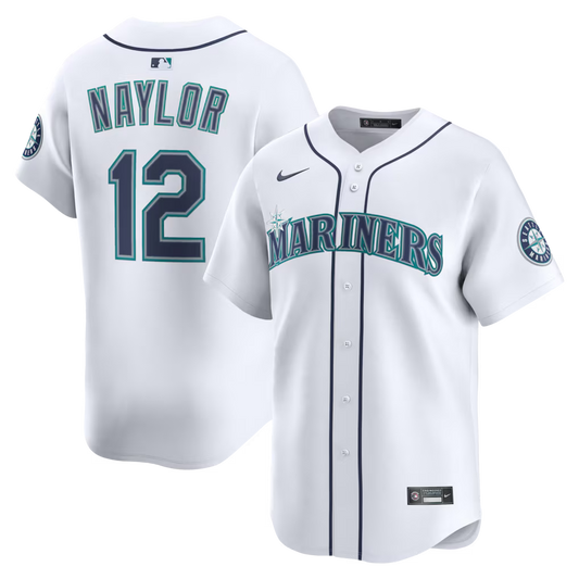 Men's Seattle Mariners #12 Josh Naylor Nike Alternate Limited Jersey