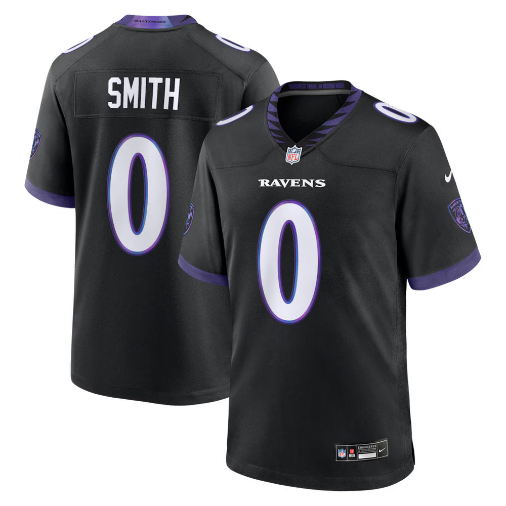 Men's Baltimore Ravens #0 Roquan Smith 2026 Nike Vapor F.U.S.E. Sewn Down Limited Jersey