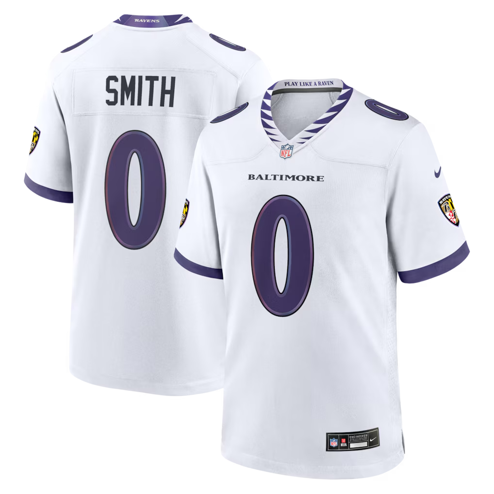 Men's Baltimore Ravens #0 Roquan Smith 2026 Nike Vapor F.U.S.E. Sewn Down Limited Jersey
